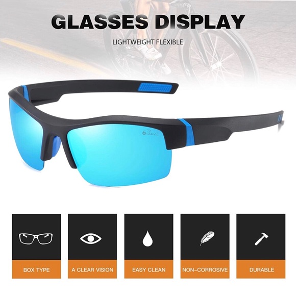 Polarized Sports Sunglasses - Picture 4 of 7